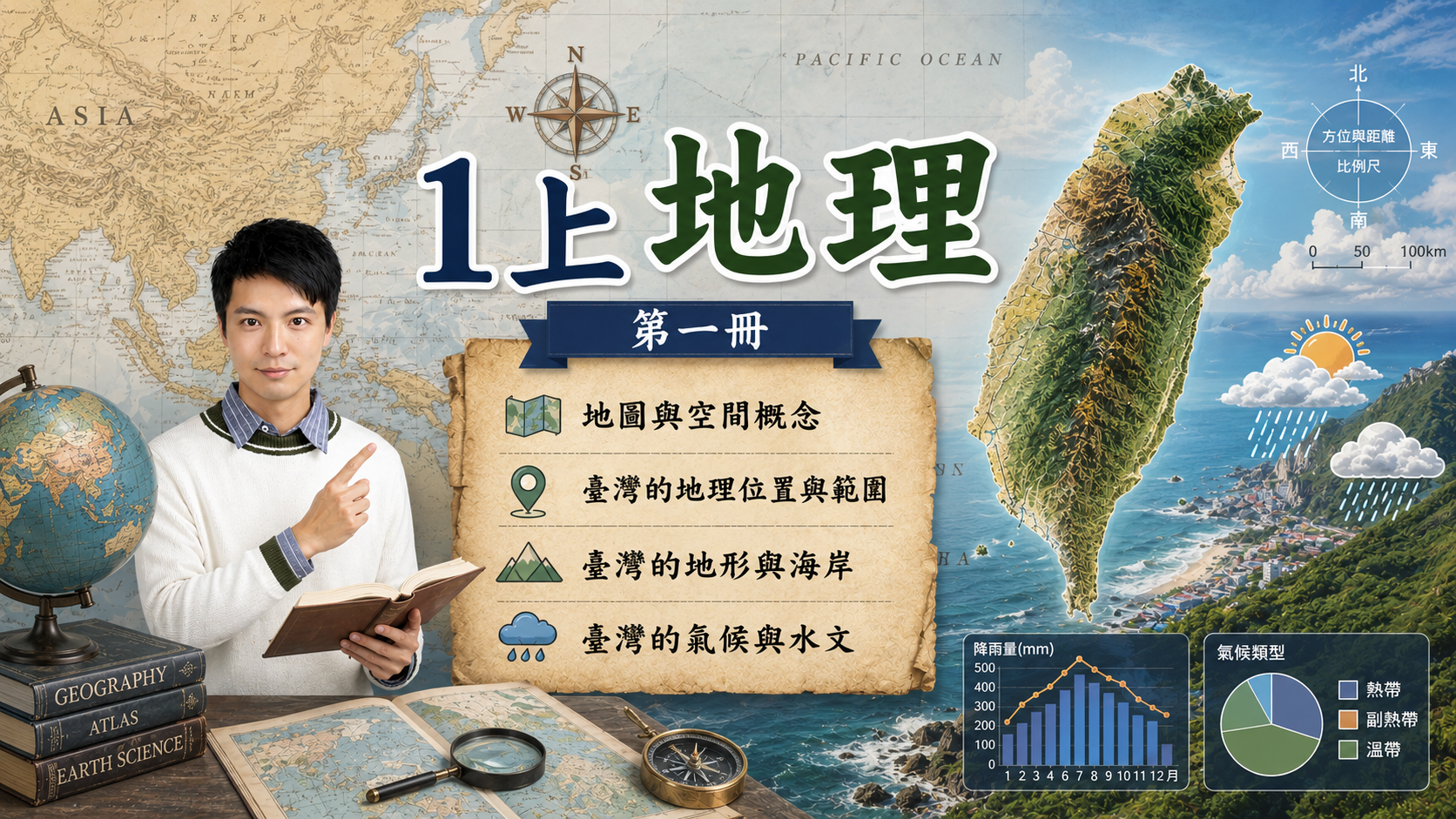 國一上 地理 (第一冊全)